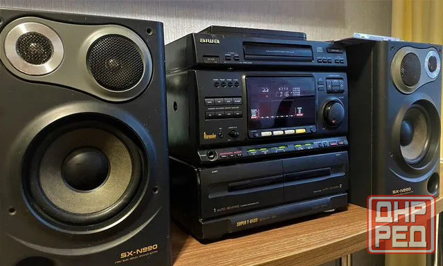 Музыкальный центр Aiwa nsx-990 Донецк - изображение 1