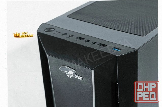 Корпус Eurocase b27 Matx Без бп Закаленное Стекло (3xusb, 2xaudio) - арт:8000 Донецк - изображение 3