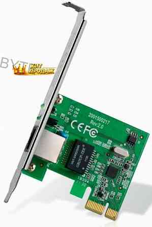Сетевой Адаптер Gigabit Ethernet tp-link tg-3468, Разъем rj-45 (1000base-t) 10/100/1000 м - арт:4456 Донецк