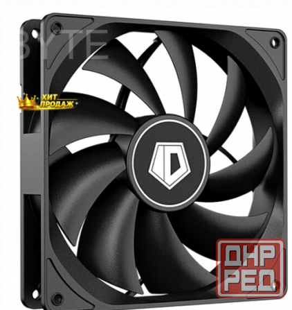 Вентилятор Для Корпуса id-cooling 120x120mm 3pin 1250rpm Black (fl-12025k) - арт:6867 Донецк - изображение 1