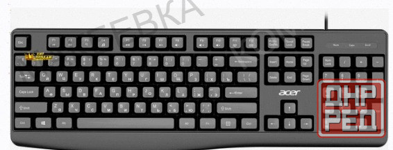 Клавиатура Acer Okw301 Черный Usb (zl.kbdcc.01a) - арт:5908 Донецк - изображение 1