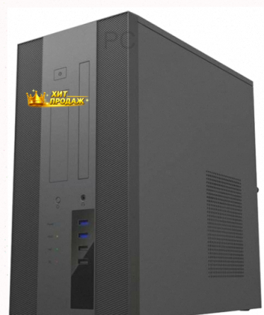 Корпус Mini-tower Powerman (ek303bk) Без бп, Mini Itx, Black, no Led. - арт:4493 Донецк