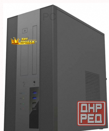 Корпус Mini-tower Powerman (ek303bk) Без бп, Mini Itx, Black, no Led. - арт:4493 Донецк - изображение 1