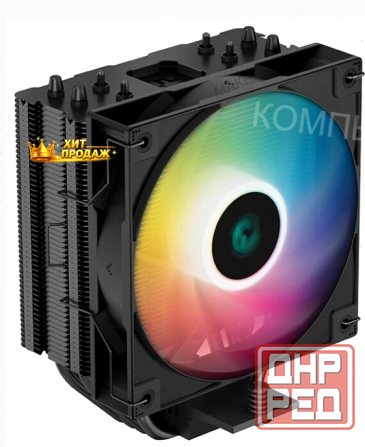 Кулер Для Процесса Deepcool ag400 bk Argb Intellga1700/1200/1151/1150/1155, Amd am5/am4 ( - арт:7879 Донецк - изображение 1