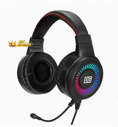 Полноразмерные Игровые Наушники с Микрофоном (гарнитура) Exegate Gaming hs-520g (usb, 2x3 - арт:6116 Донецк