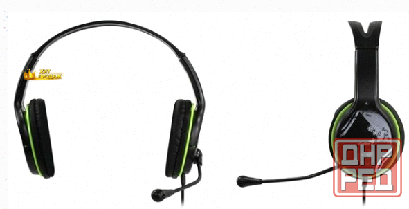 Компьютерная Гарнитура Genius hs-400a, Черный/зеленый - арт:8580 Донецк - изображение 2
