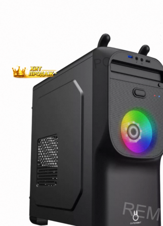 Корпус Mini-tower Zircon Cute Rabbit Micro-atx/mini-itx, Без бп, Черный - арт:7753 Донецк