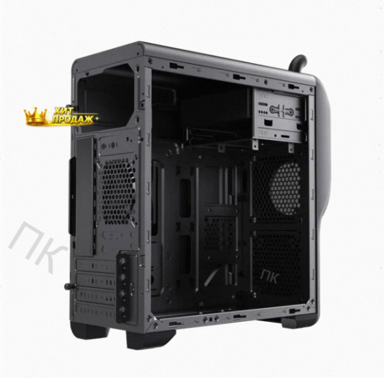 Корпус Mini-tower Zircon Cute Rabbit Micro-atx/mini-itx, Без бп, Черный - арт:7753 Донецк