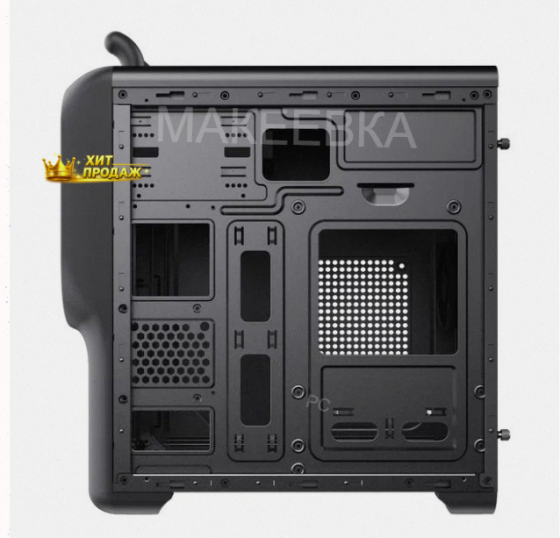 Корпус Mini-tower Zircon Cute Rabbit Micro-atx/mini-itx, Без бп, Черный - арт:7753 Донецк
