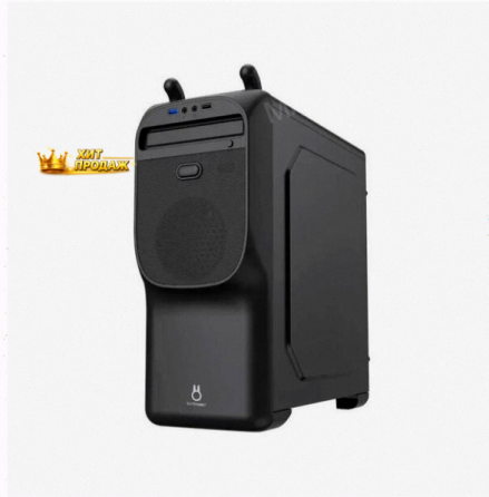 Корпус Mini-tower Zircon Cute Rabbit Micro-atx/mini-itx, Без бп, Черный - арт:7753 Донецк