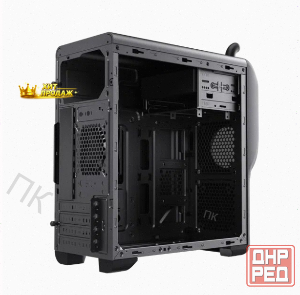 Корпус Mini-tower Zircon Cute Rabbit Micro-atx/mini-itx, Без бп, Черный - арт:7753 Донецк - изображение 3