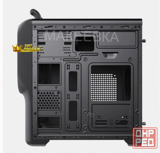 Корпус Mini-tower Zircon Cute Rabbit Micro-atx/mini-itx, Без бп, Черный - арт:7753 Донецк - изображение 4