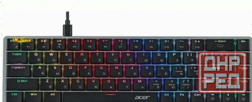 Игровая Клавиатура Acer Okw302 Механическая Led (zl. Kbdcc.01c) - арт:4027 Донецк - изображение 1