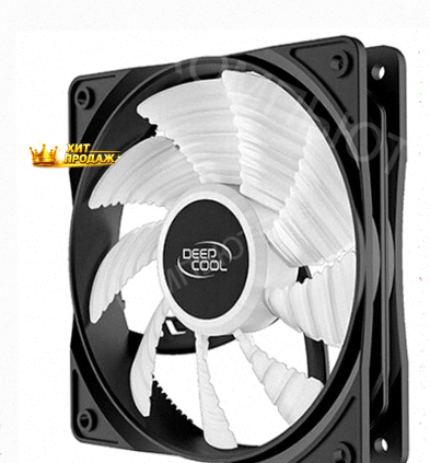 Вентилятор Для Корпуса Deepcool rf120w 120x120x25мм White - арт:3875 Донецк