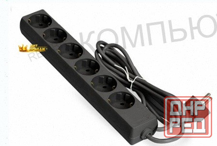 Сетевой Фильтр Exegate 6 Sockets 1.8m Ece-6-1.8b Black 285828 - арт:9973 Донецк - изображение 1