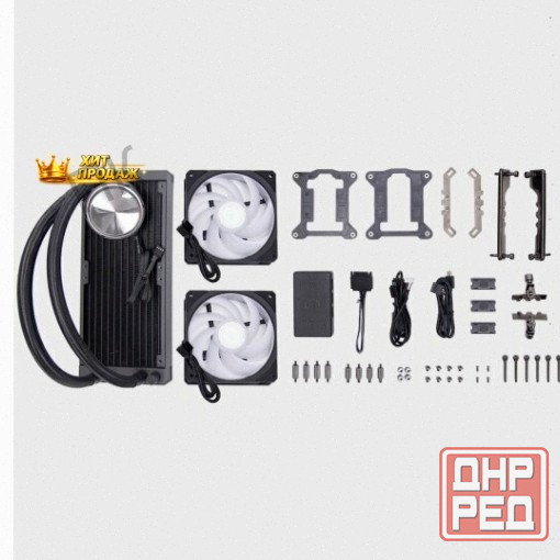 Сво Для Процессора Cooler Master Masterliquid pl240 Flux Mly-d24m-a23pz-r1 - арт:6637 Донецк - изображение 2