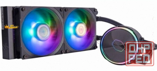 Сво Для Процессора Cooler Master Masterliquid pl240 Flux Mly-d24m-a23pz-r1 - арт:6637 Донецк - изображение 1