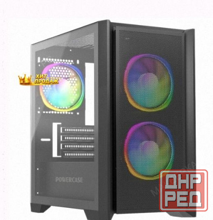 Корпус Powercase Alisio Micro z3b Argb, Черный (camzb-a3) - арт:7419 Донецк - изображение 1