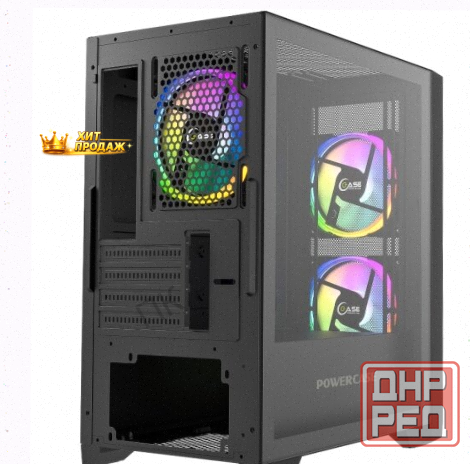 Корпус Powercase Alisio Micro z3b Argb, Черный (camzb-a3) - арт:7419 Донецк - изображение 2