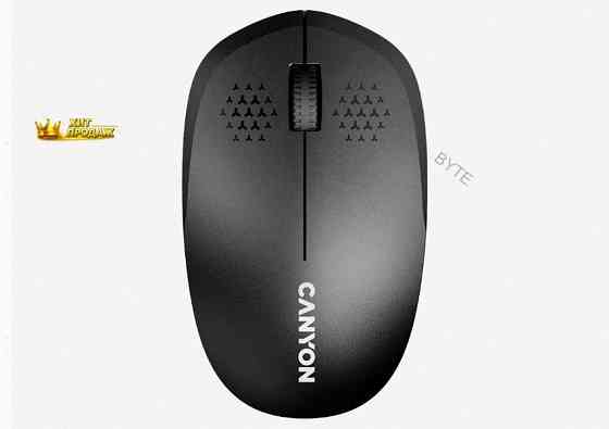 Мышь Беспроводная Canyon mw-04 1200dpi, Bluetooth, Черный Cns-cmsw04b - арт:1018 Донецк