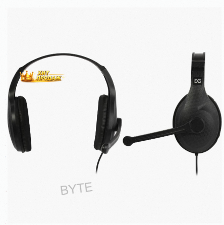 Наушники с Микрофоном Exegate Office hs-102s Black - арт:5690 Донецк
