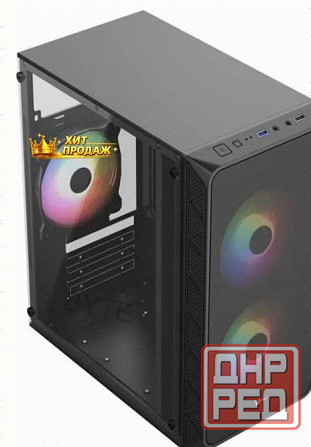 Корпус Matx Formula Air Mesh g4, Mini-tower, Без бп, Черный [air Mesh g4 b] - арт:8536 Донецк - изображение 2