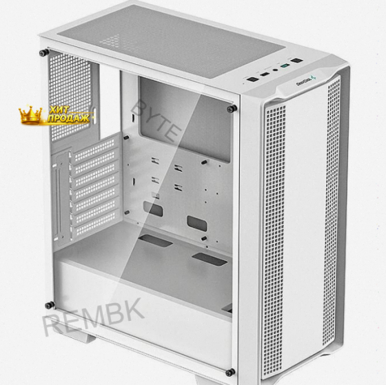 Корпус Компьютерный Deepcool cc560-wh-100034 (r-cc560-whnaa0-g-2), Белый - арт:3629 Донецк