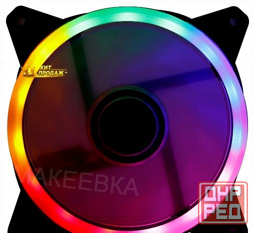 Вентилятор Digma Dfan-frgb3 120x120x25mm 3-pin 4-pin (molex)23db 135gr Led Ret - арт:7058 Донецк - изображение 1