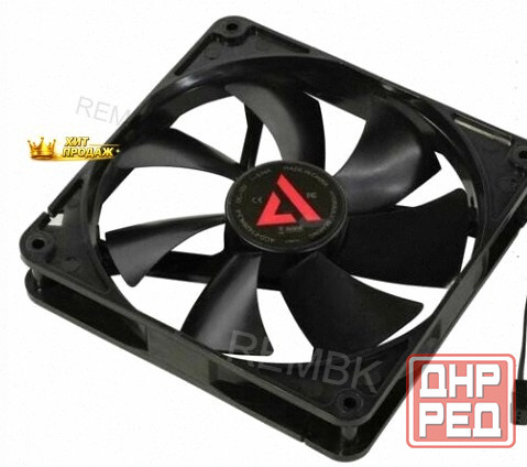Вентилятор в Корпус Acd-f1425hl3-a 140mm, 12v-0.14a, Hydraulic, 1200rpm, 18.5db, 45.6cfm, - арт:4394 Донецк - изображение 1