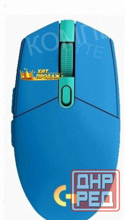 Игровая Мышь Logitech Usb g102 Lightsy Blue 910-005810 Проводная - арт:3889 Донецк - изображение 1