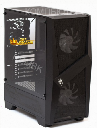 Корпус Atx Msi Mag Forge 100m Без бп чёрный - арт:2227 Донецк