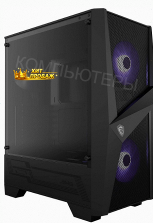 Корпус Atx Msi Mag Forge 100m Без бп чёрный - арт:2227 Донецк