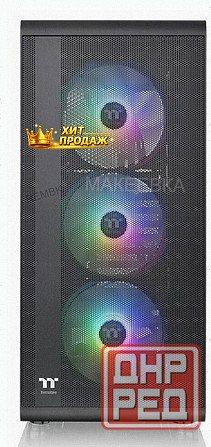 Корпус Thermaltake s200 tg Argb ca-1x2-00m1wn-00 Black - арт:9619 Донецк - изображение 4