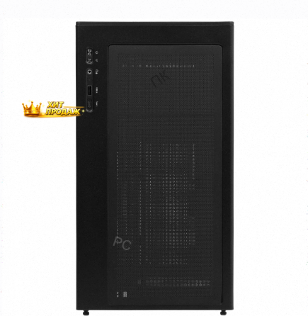 Корпус Zalman p10, Matx, Black, Window, 2x3.5", 3x2.5", 1xusb Type-c, 1xusb3.0, Rear 1x12 - арт:3883 Донецк