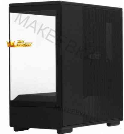 Корпус Zalman p10, Matx, Black, Window, 2x3.5", 3x2.5", 1xusb Type-c, 1xusb3.0, Rear 1x12 - арт:3883 Донецк