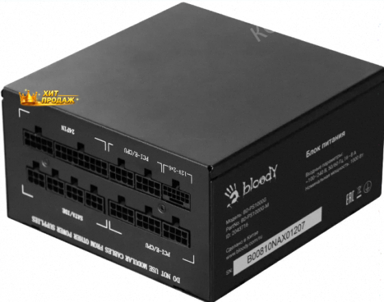 Блок Питания 1000w Bloody bd-ps1000g, 80+ Gold - арт:1083 Донецк