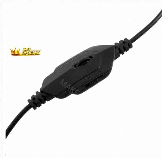 Игровые Наушники Проводные с Микрофоном Crown Micro Cmgh-101t чёрный/синий - арт:4465 Донецк