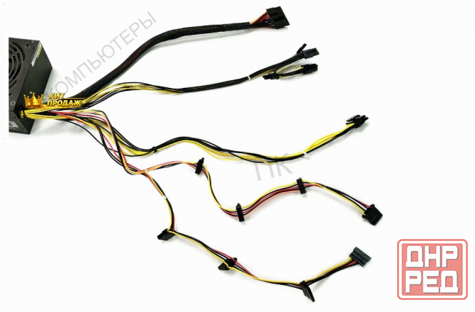 Блок Питания Deepcool de600 v2 Game Storm, 450вт, 120мм, Черный, Retail [dp-de600-wgeu-ru - арт:9818 Донецк - изображение 3