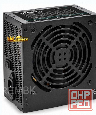 Блок Питания Deepcool de600 v2 Game Storm, 450вт, 120мм, Черный, Retail [dp-de600-wgeu-ru - арт:9818 Донецк - изображение 1