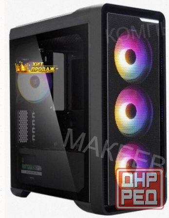 Корпус Zalman m3 Plus Rgb, Черный - арт:1026 Донецк - изображение 1