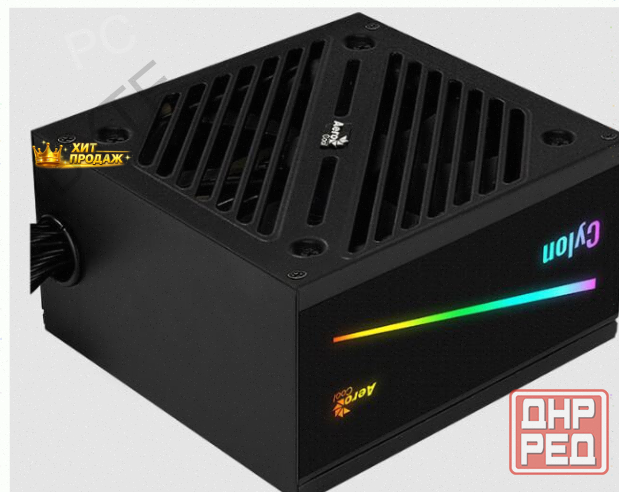 Блок Питания Aerocool Atx 500w Cylon 500 80+ (24+4+4pin) Apfc 120mm Fan Color 5xsata Rtl - арт:8001 Донецк - изображение 1