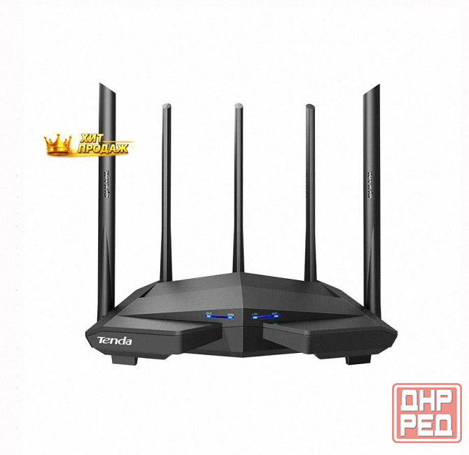 Tenda ac11 Двухдиапазонный Гигабитный wi-fi Роутер ac1200, до 300 Мбит/с на 2,4 Ггц + до - арт:7284 Донецк - изображение 1