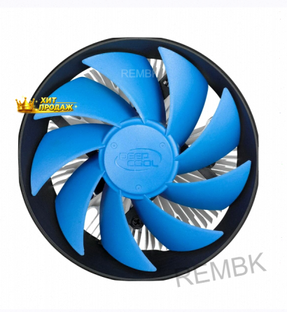 Deepcool Gamma Archer v2 Soc-am5/am4/1200/1700/1851 Черный/синий 3-pin al+cu 95w g-u-arch - арт:1860 Донецк