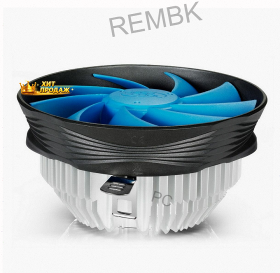 Deepcool Gamma Archer v2 Soc-am5/am4/1200/1700/1851 Черный/синий 3-pin al+cu 95w g-u-arch - арт:1860 Донецк