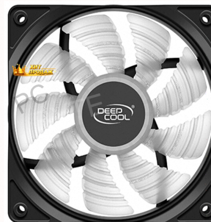 Вентилятор Для Корпуса Deepcool rf120b 120x120x25мм Blue - арт:7610 Донецк