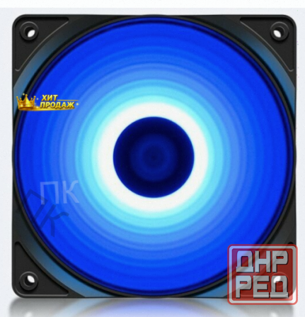 Вентилятор Для Корпуса Deepcool rf120b 120x120x25мм Blue - арт:7610 Донецк - изображение 1