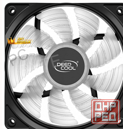 Вентилятор Для Корпуса Deepcool rf120b 120x120x25мм Blue - арт:7610 Донецк - изображение 3