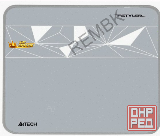 Коврик Для Мыши a4tech Fstyler fp20 Серый 250x200x2мм - арт:8167 Донецк - изображение 1