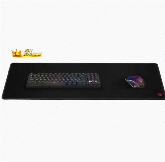 Коврик Для Мыши Defender Black Ultra One Черный (50004) - арт:1523 Донецк