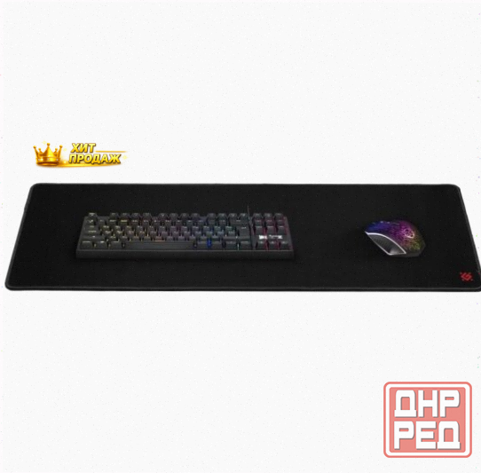 Коврик Для Мыши Defender Black Ultra One Черный (50004) - арт:1523 Донецк - изображение 2